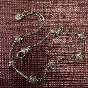 Set Of Two Brighton Vintage Anklets
